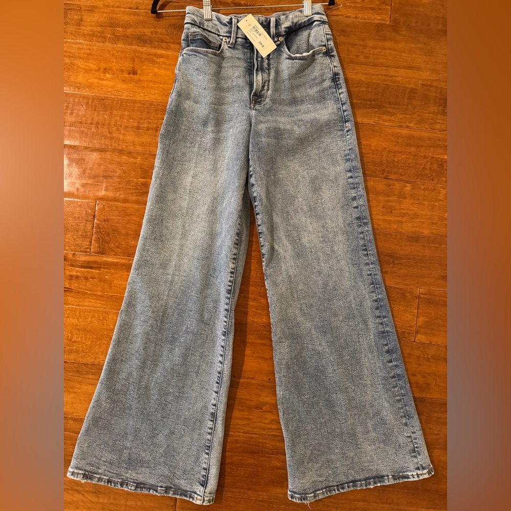 Good American Palazzo jeans